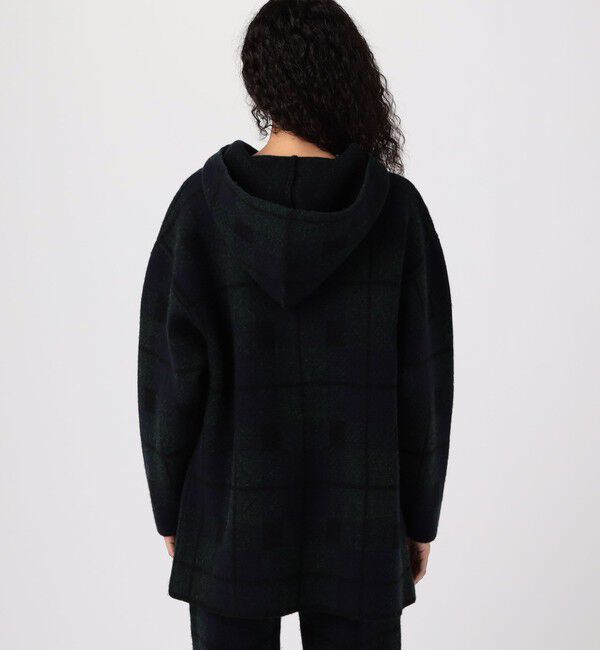 TOMORROWLAND GOODS「【別注】V::room タータンチェック フーデッドコート」|その他|