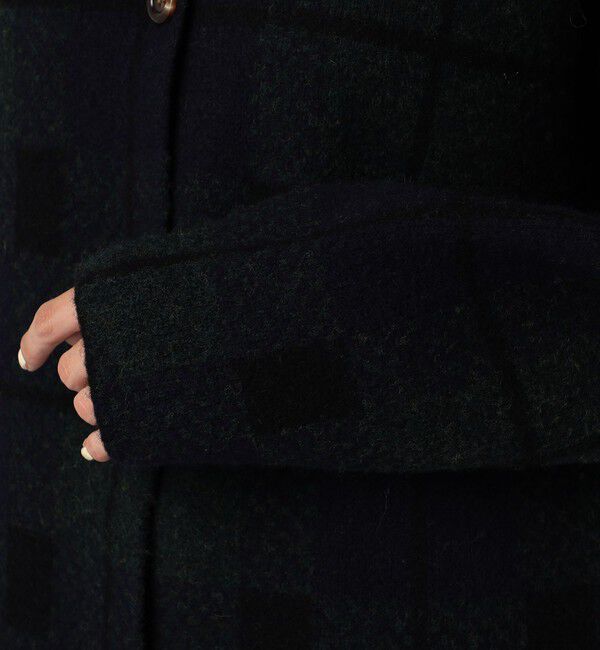 TOMORROWLAND GOODS「【別注】V::room タータンチェック フーデッドコート」|その他|