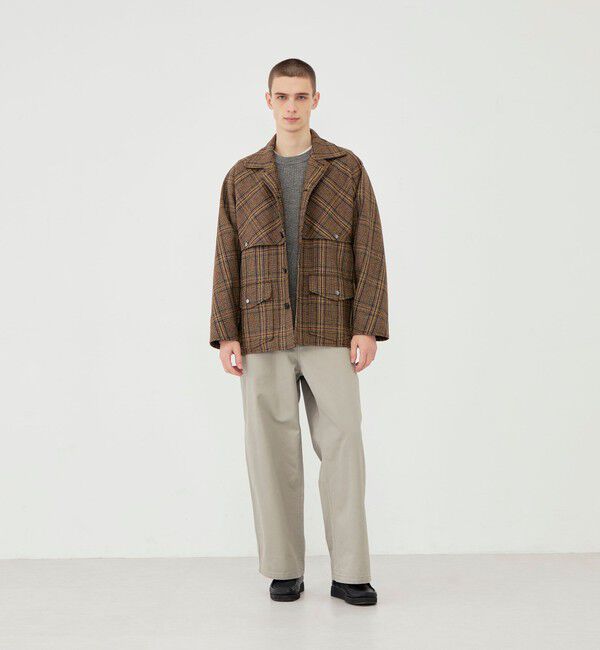 GALERIE VIE「チェビオットツイード マッキノーコート」|その他|