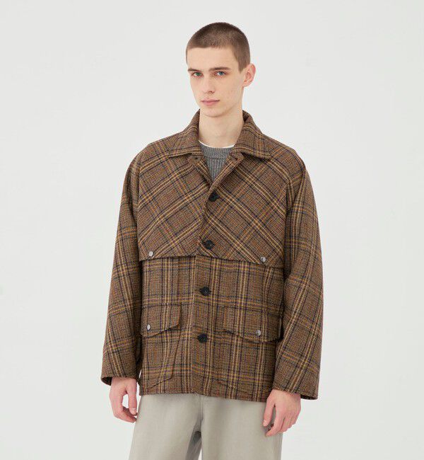 GALERIE VIE「チェビオットツイード マッキノーコート」|その他|