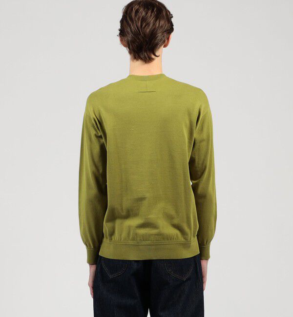 TOMORROWLAND MENS「TOMORROWLAND tricot ギザコットン クルーネックプルオーバーニット」|ニット・セーター|