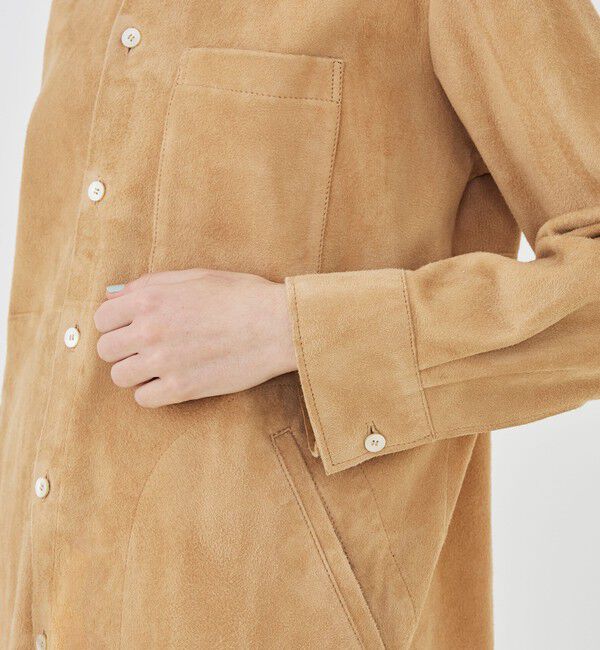 GALERIE VIE「ダウニーラムスエード シャツブルゾン」|その他|