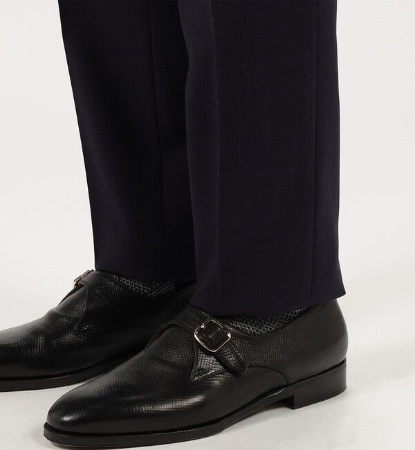 TOMORROWLAND MENS「Super130'sウール ノープリーツ スリムスラックス DRAGO SWING」|スラックス|