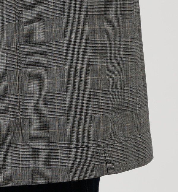 TOMORROWLAND MENS「シェットランドウール ダブルブレステッド 4Bジャケット」|テーラードジャケット|