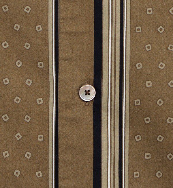 TOMORROWLAND MENS「コットンレーヨン スカーフプリント ロングスリーブシャツ」|シャツ・ブラウス|