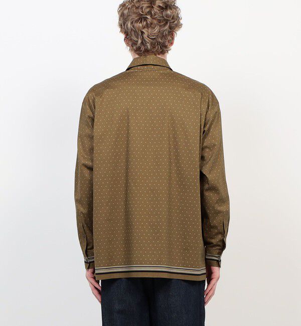 TOMORROWLAND MENS「コットンレーヨン スカーフプリント ロングスリーブシャツ」|シャツ・ブラウス|