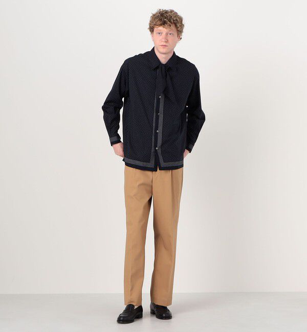 TOMORROWLAND MENS「コットンレーヨン スカーフプリント ロングスリーブシャツ」|シャツ・ブラウス|