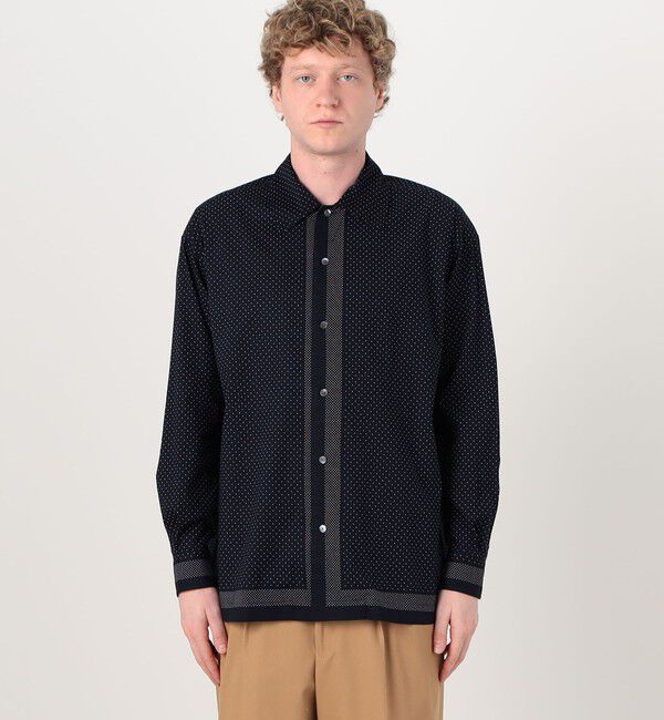 TOMORROWLAND MENS「コットンレーヨン スカーフプリント ロングスリーブシャツ」|シャツ・ブラウス|