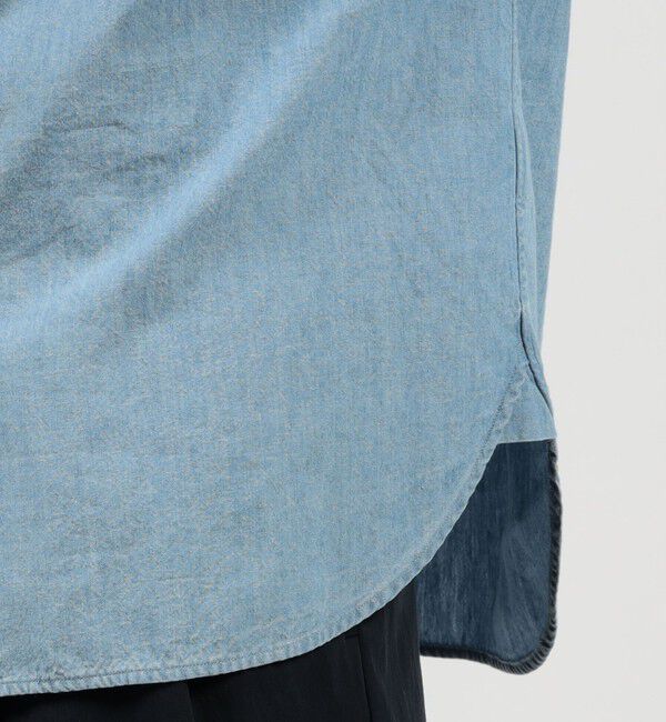 TOMORROWLAND MENS「コットンダンガリー ダブルポケットシャツ CANCLINI」|シャツ・ブラウス|