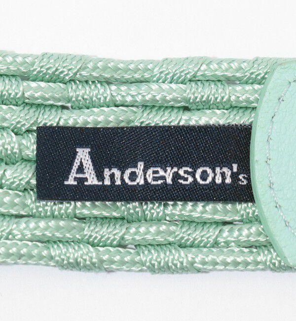 TOMORROWLAND GOODS「Anderson's 革巻き ダブルリングベルト」|ベルト|