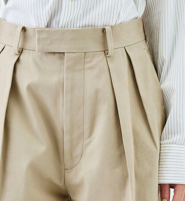 Edition「コットンライトチノ ピーチパンツ」|チノ|