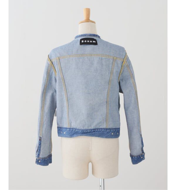  「ショートデニムジャケット」|デニムジャケット|