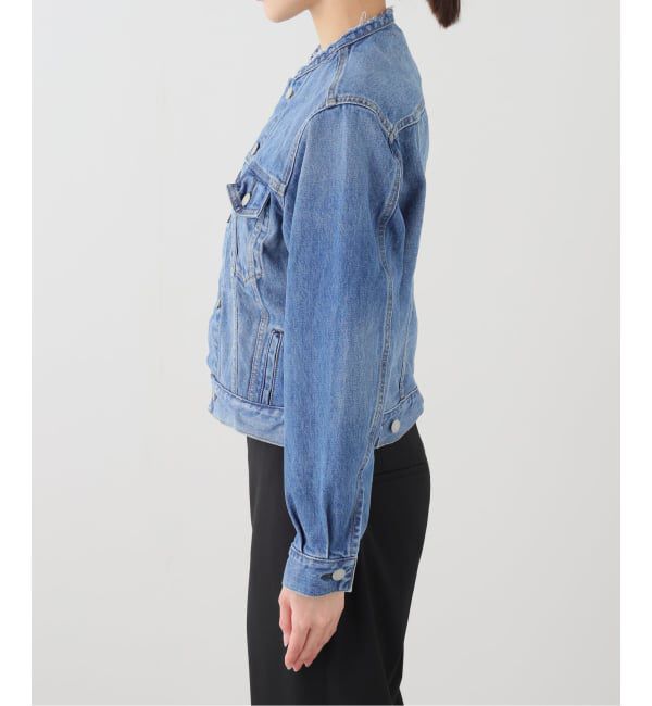  「ショートデニムジャケット」|デニムジャケット|