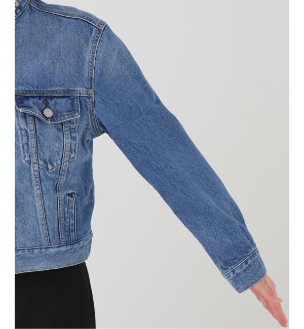  「ショートデニムジャケット」|デニムジャケット|