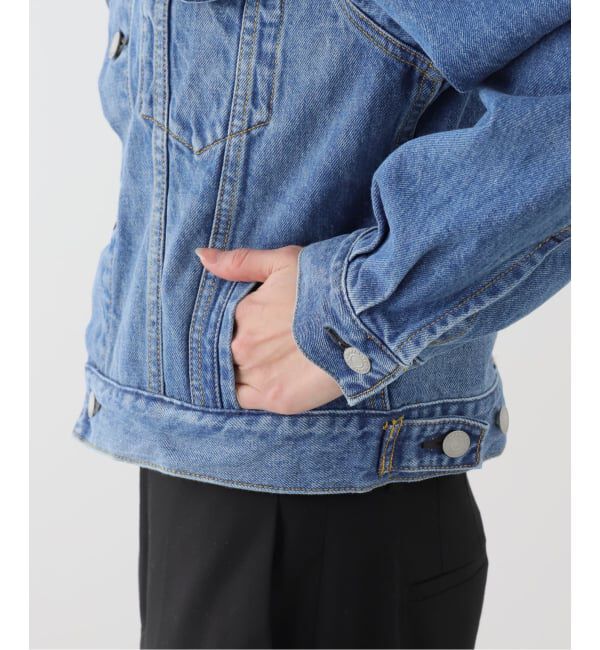  「ショートデニムジャケット」|デニムジャケット|