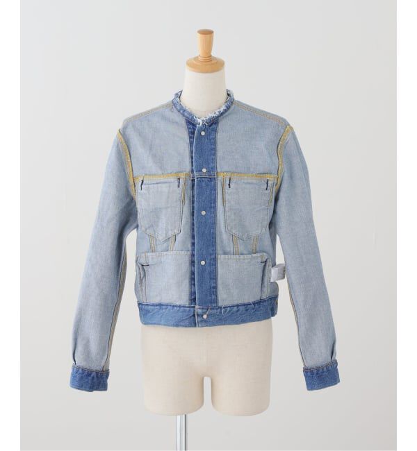  「ショートデニムジャケット」|デニムジャケット|