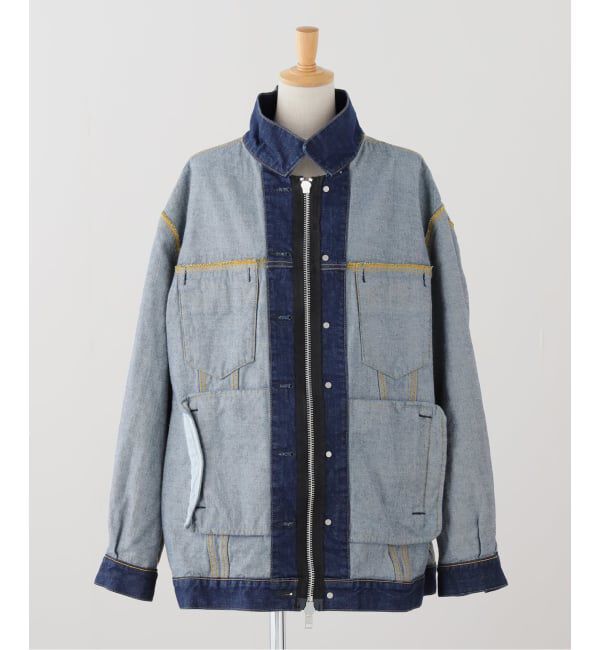  「ビッグライダースデニムジャケット」|デニムジャケット|