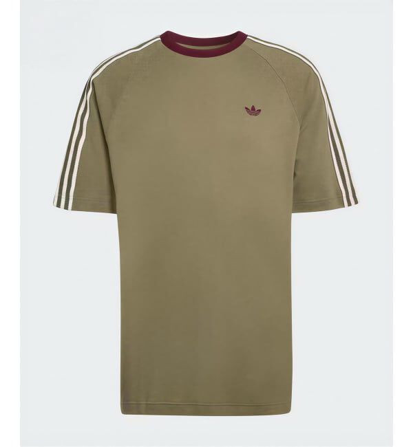 JOINT WORKS「adidas originals / アディダス オリジナルス BRITCORE RINGER」|Tシャツ・カットソー|カーキ