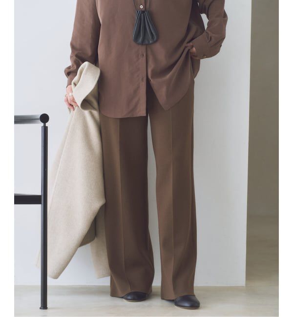 Plage「Center Crease Knit パンツ」|その他|