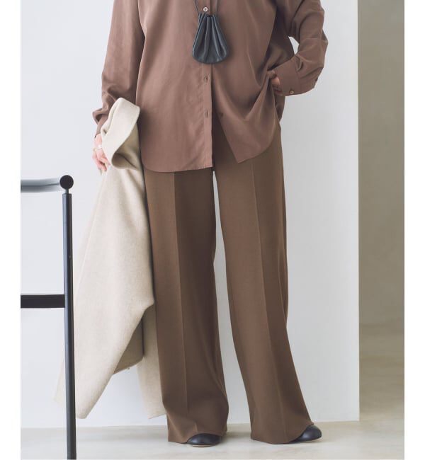 Plage「Center Crease Knit パンツ」|その他|