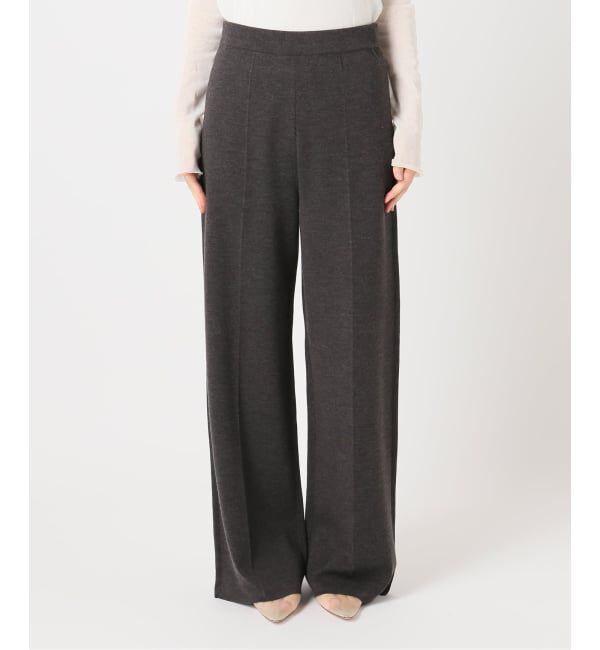 Plage「Center Crease Knit パンツ」|その他|