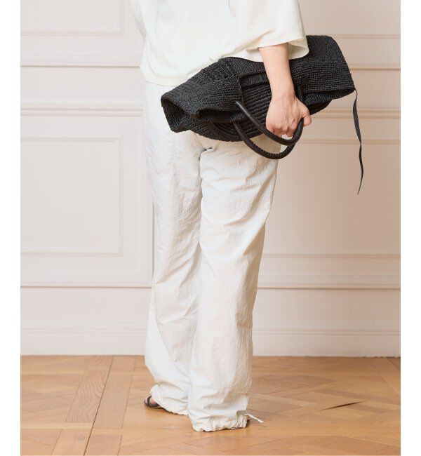 IENA LA BOUCLE「FOLKIN' VIOLETTE ROOM/フォーキン バイオレットルーム イージーパンツ」|その他|