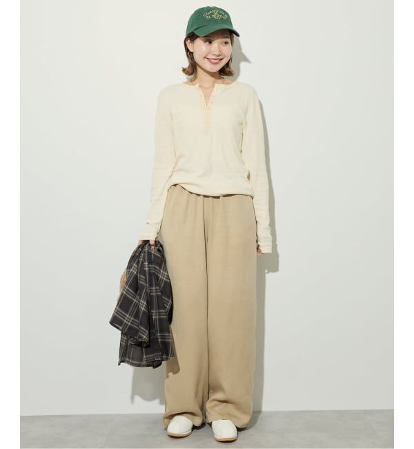 SLOBE IENA「《セットアップ対応可》製品染めイージーパンツ」|その他|