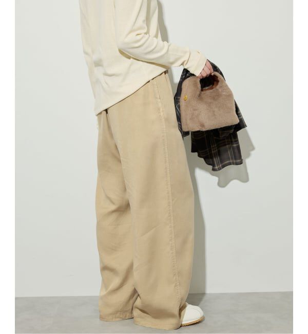 SLOBE IENA「《セットアップ対応可》製品染めイージーパンツ」|その他|