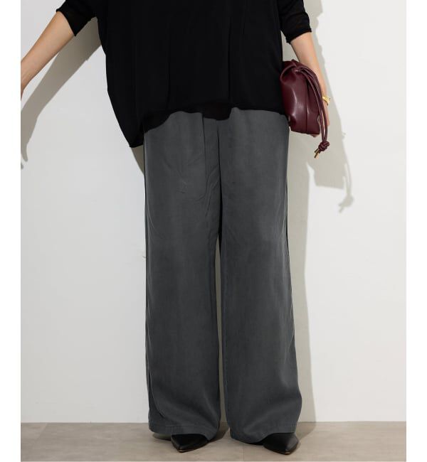 SLOBE IENA「《セットアップ対応可》製品染めイージーパンツ」|その他|