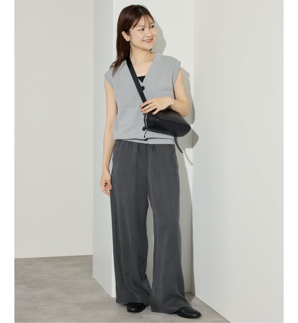 SLOBE IENA「《セットアップ対応可》製品染めイージーパンツ」|その他|