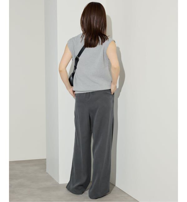 SLOBE IENA「《セットアップ対応可》製品染めイージーパンツ」|その他|