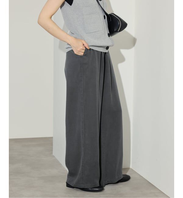 SLOBE IENA「《セットアップ対応可》製品染めイージーパンツ」|その他|