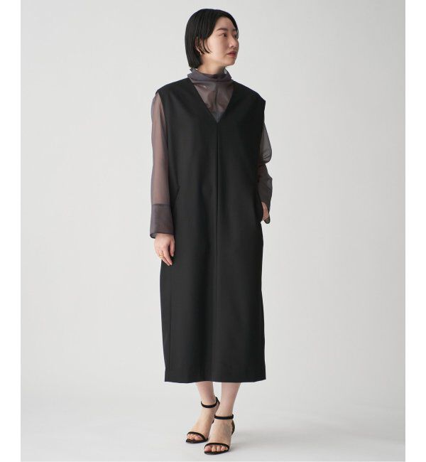 VERMEIL par iena「オーガンジーハイネックブラウス」|シャツ・ブラウス|