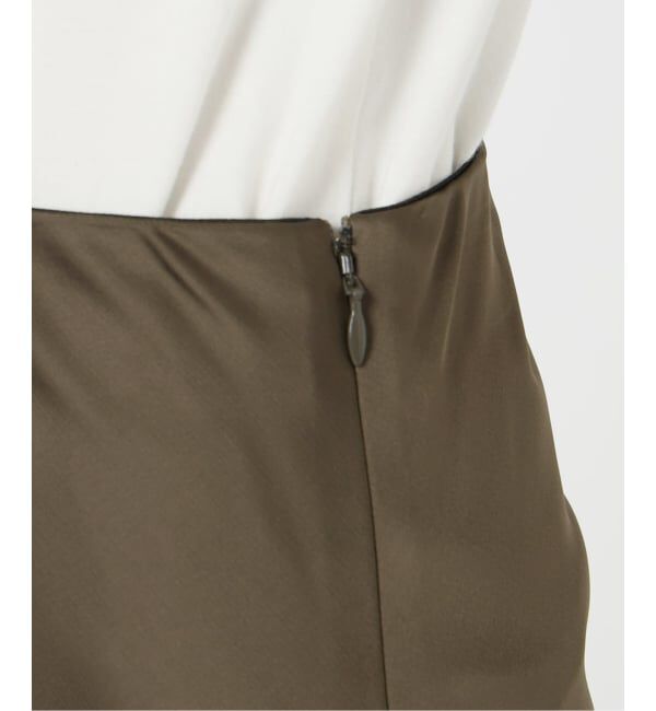 SLOBE IENA「サテンナロースカート」|スカート|