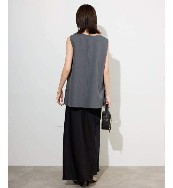 SLOBE IENA「サテンナロースカート」|スカート|