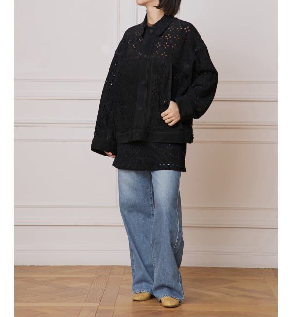 IENA LA BOUCLE「IENA LA BOUCLE Punching Suede Blouson」|その他|