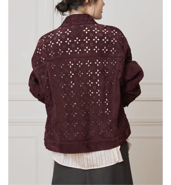 IENA LA BOUCLE「IENA LA BOUCLE Punching Suede Blouson」|その他|