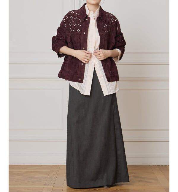 IENA LA BOUCLE「IENA LA BOUCLE Punching Suede Blouson」|その他|