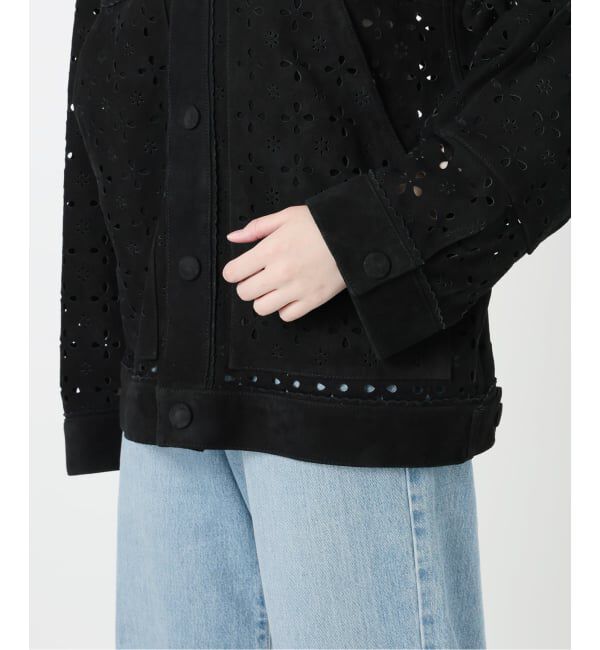 IENA LA BOUCLE「IENA LA BOUCLE Punching Suede Blouson」|その他|