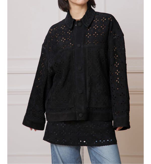 IENA LA BOUCLE「IENA LA BOUCLE Punching Suede Blouson」|その他|