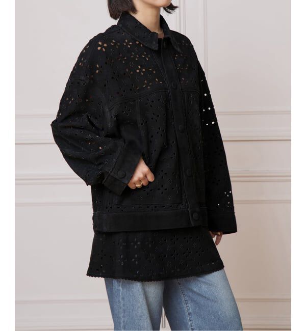 IENA LA BOUCLE「IENA LA BOUCLE Punching Suede Blouson」|その他|
