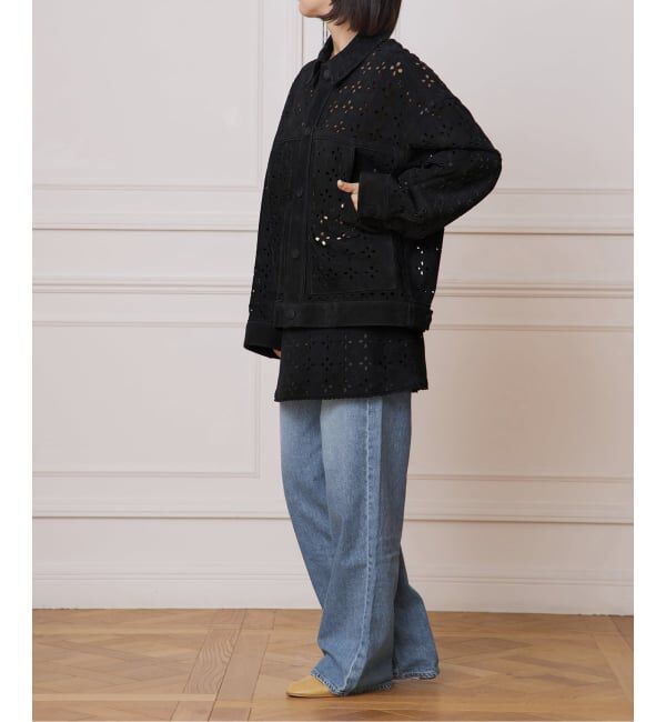 IENA LA BOUCLE「IENA LA BOUCLE Punching Suede Blouson」|その他|