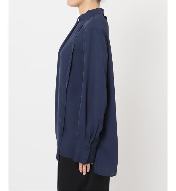 VERMEIL par iena「ヴィンテージブライトツイルボウタイブラウス」|シャツ・ブラウス|