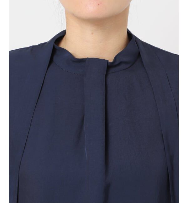 VERMEIL par iena「ヴィンテージブライトツイルボウタイブラウス」|シャツ・ブラウス|