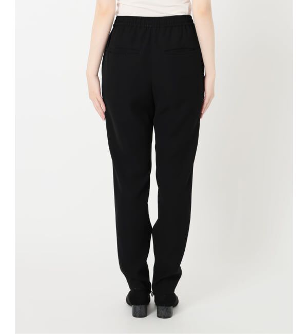 VERMEIL par iena「《追加》ツイルストレッチスリムパンツ」|スラックス|