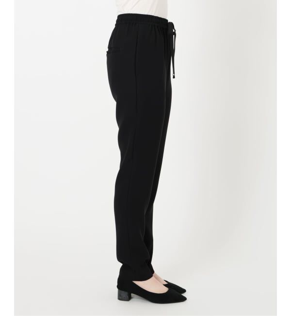 VERMEIL par iena「《追加》ツイルストレッチスリムパンツ」|スラックス|