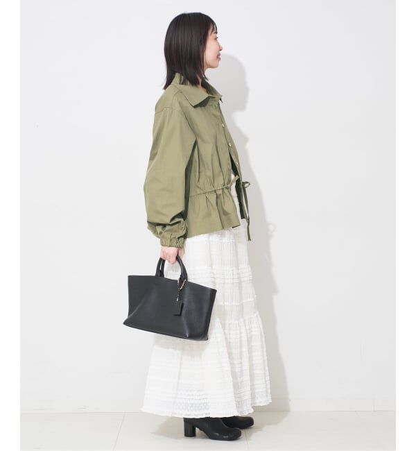 SLOBE IENA「ONE TEASPOON/ワンティースプーン シャツジャケット TIE WAIST COTTON SHI」|その他|