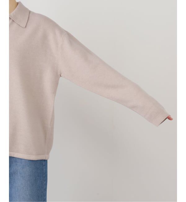 VERMEIL par iena「ATON エイトン Vintage Knit Skipper Sweater KRAGGW0 807」|ニット・セーター|