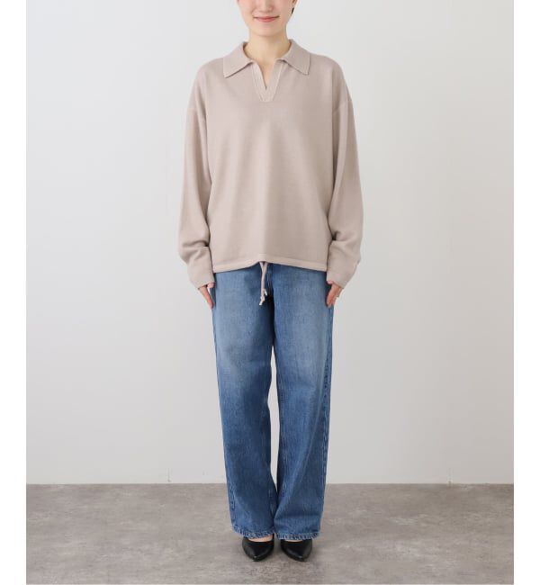 VERMEIL par iena「ATON エイトン Vintage Knit Skipper Sweater KRAGGW0 807」|ニット・セーター|