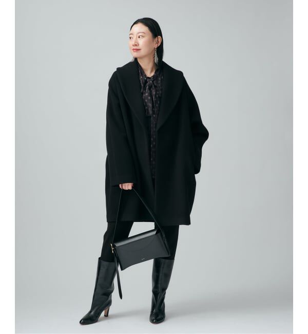 VERMEIL par iena「《一部店舗限定》ドットジャガードプリントフリルブラウス」|シャツ・ブラウス|